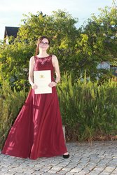 Der Scheffelpreis für die beste Leistung im Fach Deutsch ging an Laila Wurster.
