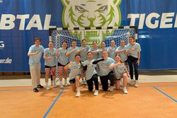 Die U18-Handball-Mädchenmannschaft qualifizierte sich für das Landesfinale von "Jugend trainiert für Olympia". (Foto: Ohr9