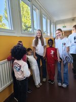 Na, wer will mal Grundschullehrerin werden? (Foto: Gr)