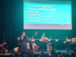 Ein kleines Französisch-Quiz für das Publikum