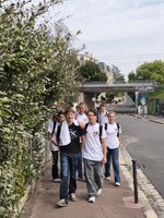 Auf geht's zur Grundschule École de La Roue A in Fontenay-aux-Roses. (Foto: Gr)