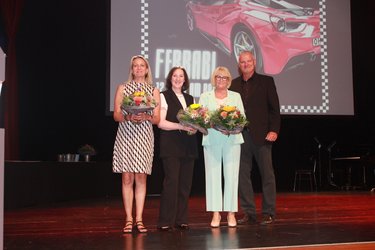 Das Sekretariatsteam war auch für viele Abiturienten der Fels in der Brandung des Alltags – Dank an Sandra Kuschel, Alexandra Fleischer und Kerstin Lehmann.