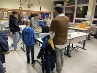 Der NWT-Raum ist das Reich von Arduino und Co. (Foto: Dg)