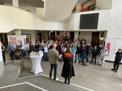 Empfang im Wieslocher Rathaus (Foto: Wl)
