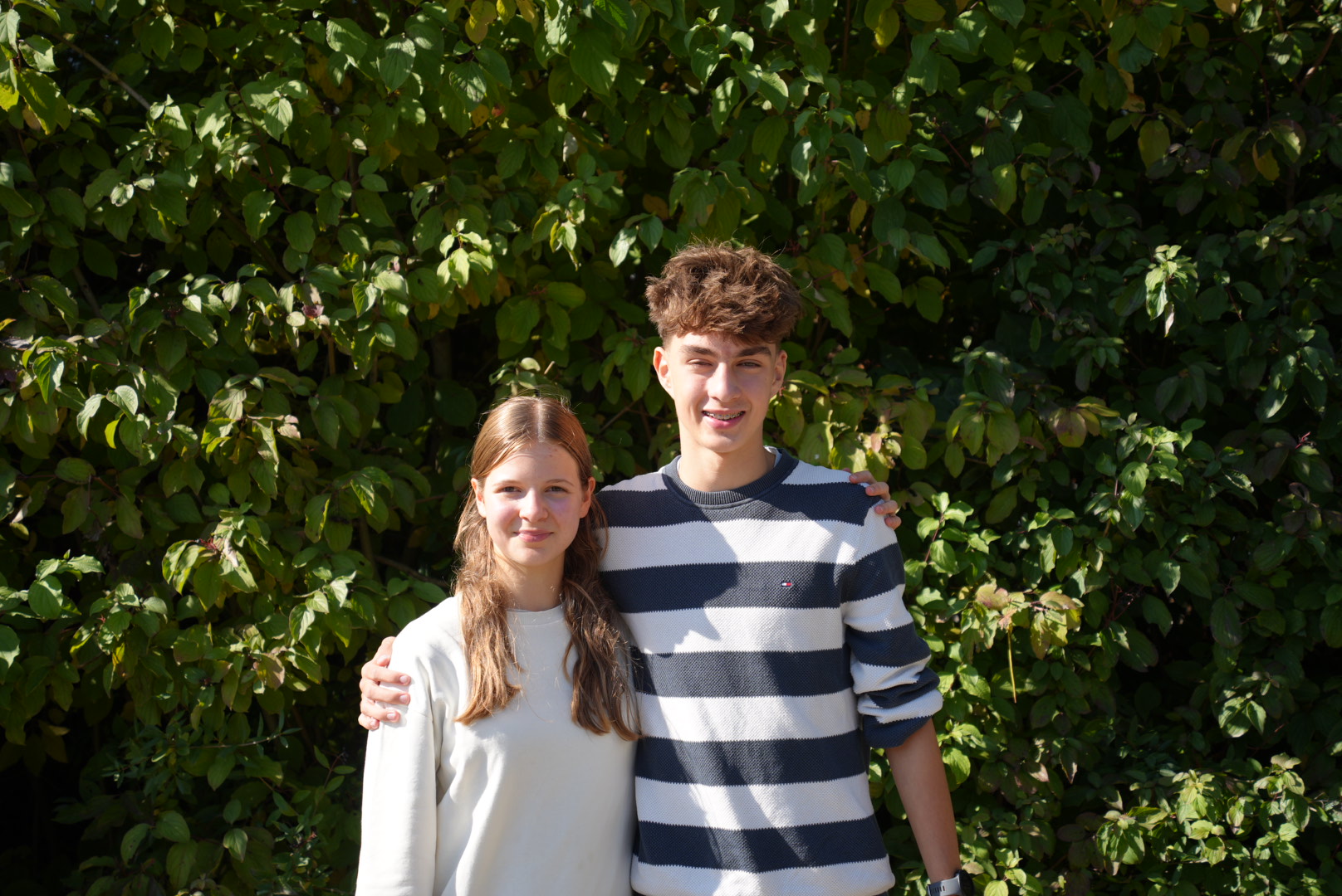 Unterstufen-SMV: Johanna Joswig und Niclas Fresu