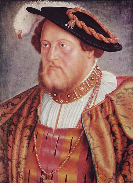 Barthel Beham (1502-1540): Porträt des Pfalzgrafen Ottheinrich (1535); commons.wikimedia.org/wiki/File:Barthel_Beham_001.jpg